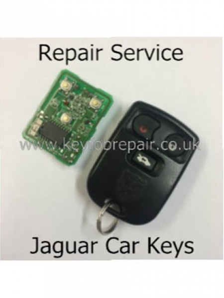 Jaguar 'Square' Remote Keyfob Repair Service X-S Type Etc